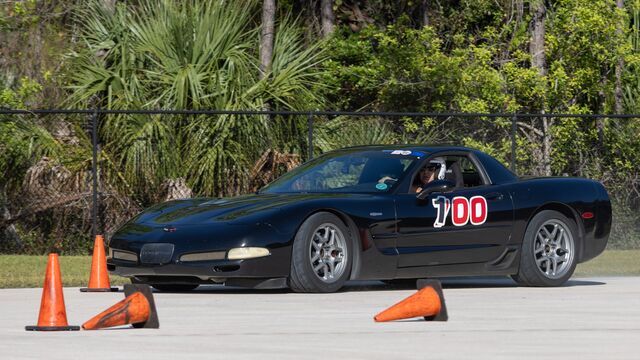 Porsche Vs. Corvette Autocross