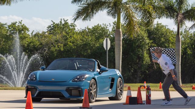Porsche Vs. Corvette Autocross