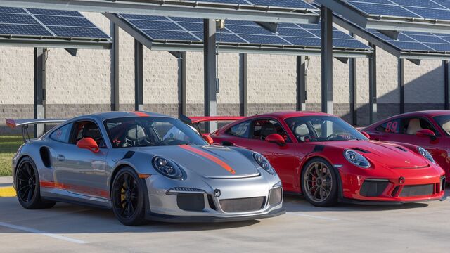 Porsche Vs. Corvette Autocross
