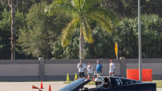 Porsche Vs. Corvette Autocross