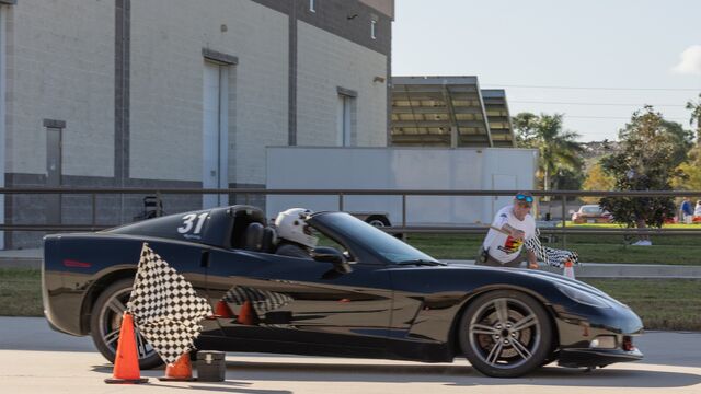 Porsche Vs. Corvette Autocross
