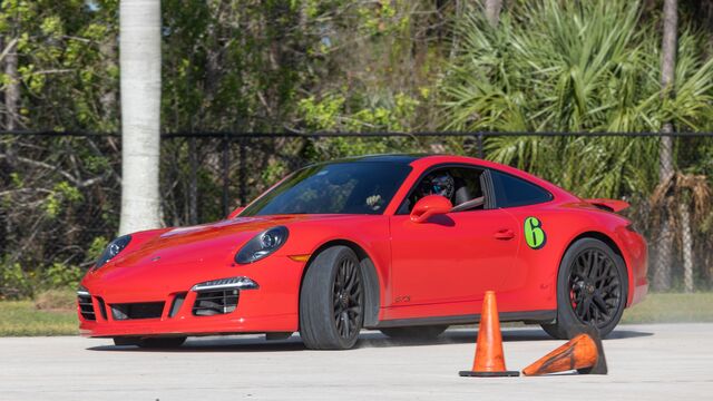 Porsche Vs. Corvette Autocross