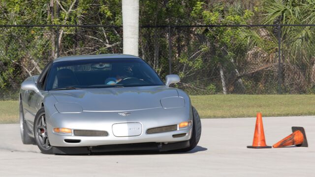 Porsche Vs. Corvette Autocross
