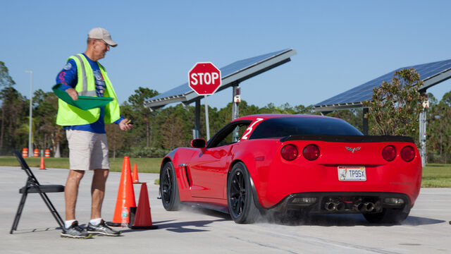 Porsche Vs Corvette AutoX- 10.28.17