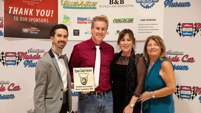 Space Coast Ferrari was another Satellite High School Instrumental Fundraiser sponsor