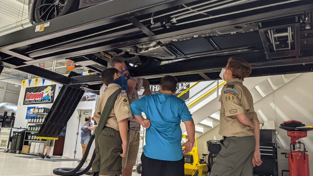 Scout Day at the Museum