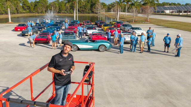 Space Coast Corvette Group Photo Shoot