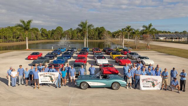 Space Coast Corvette Group Photo Shoot