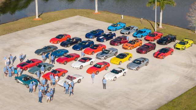 Space Coast Corvette Group Photo Shoot