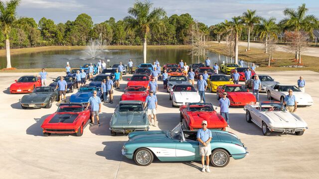 Space Coast Corvette Group Photo Shoot