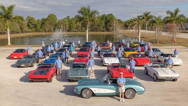 Space Coast Corvette Group Photo Shoot