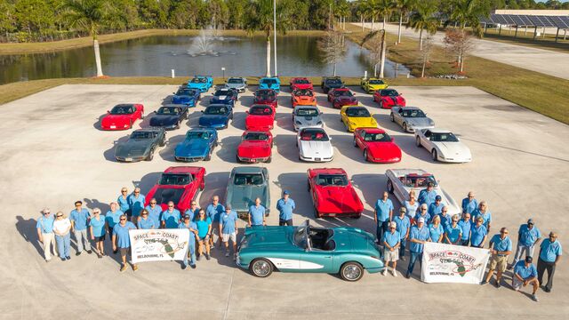 Space Coast Corvette Group Photo Shoot
