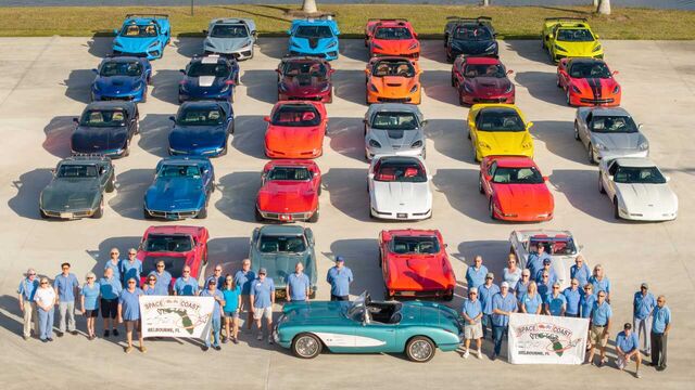 Space Coast Corvette Group Photo Shoot