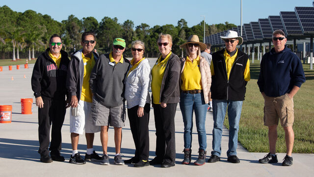 staff at Sunshine State Superkids take a break for a photo
