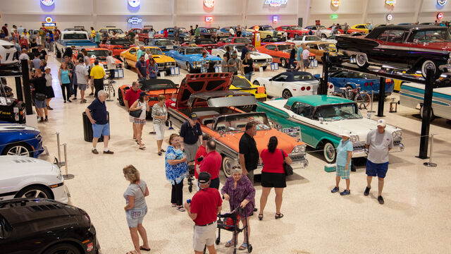 There was plenty to see at this year's Veteran's Day Open House including many exotic and sports cars