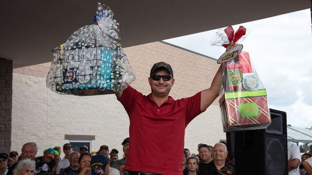 There were many prizes to be raffled at this year's Veteran's Day Open House