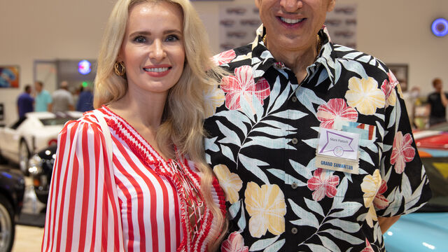 Mark Pieloch stops for a quick photo