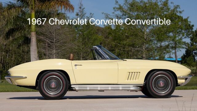 1967 Chevrolet Corvette Convertible