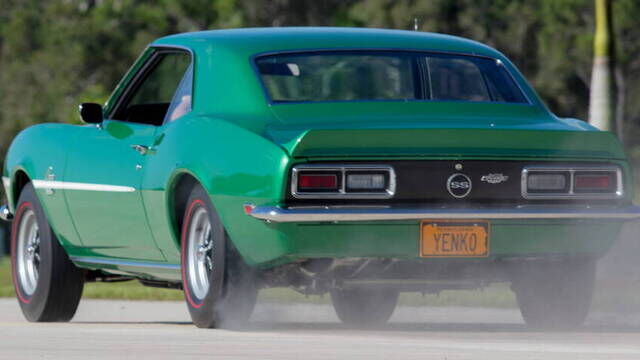 1968 Chevrolet Yenko 396 Camaro in Rally Green