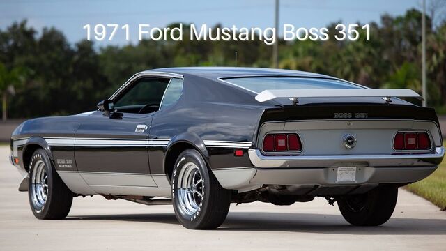 1971 Ford Mustang Boss 351