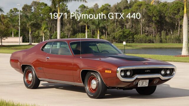 1971 Plymouth GTX 440