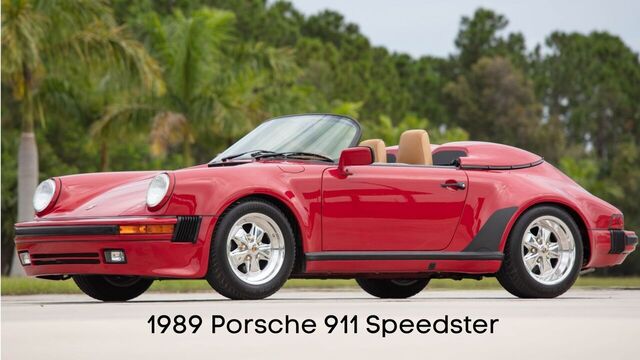 1989 Porsche 911 Speedster 