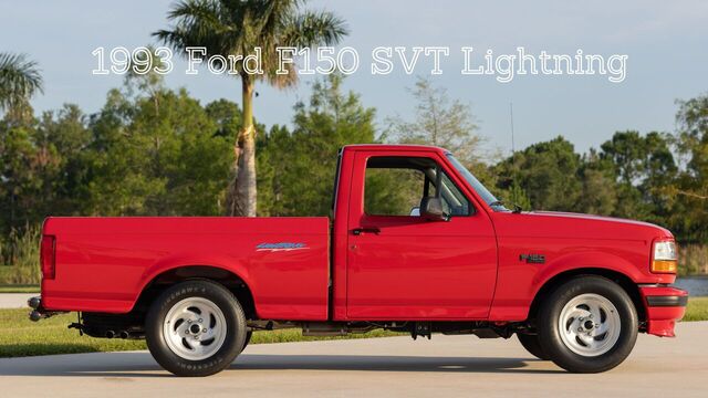 1993 Ford Lightning SVT F150