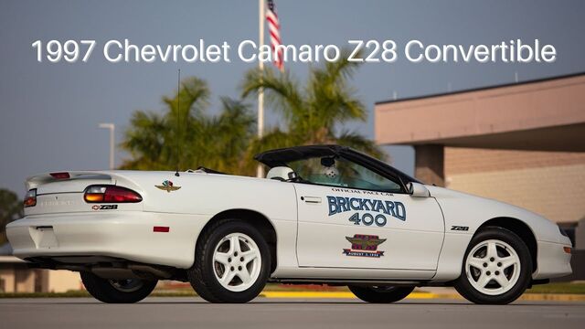 1997 Chevrolet Camaro Z28 Brickyard 400 Car