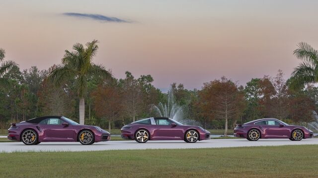 Porsche Magic Magenta Chromoflair Trio 