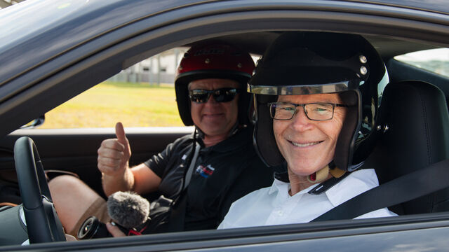 Randy Pobst Visits the American Muscle Car Museum and Space Coast PCA Autocross